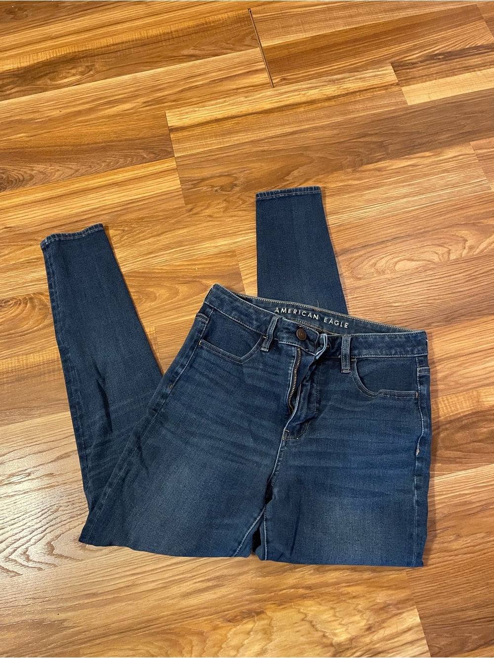 American Eagle Outfitters Dark Indigo Skinny Jeans